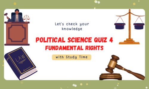 Political Science Quiz 4 – Fundamental Rights